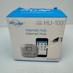 Sky Link Internet Hub (HU-100) 110db Built-in Siren & Battery Backup New 
READ